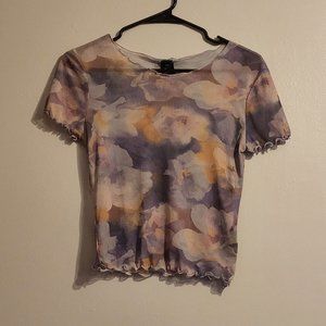 Urban Outfitter's Mesh Cloud Top